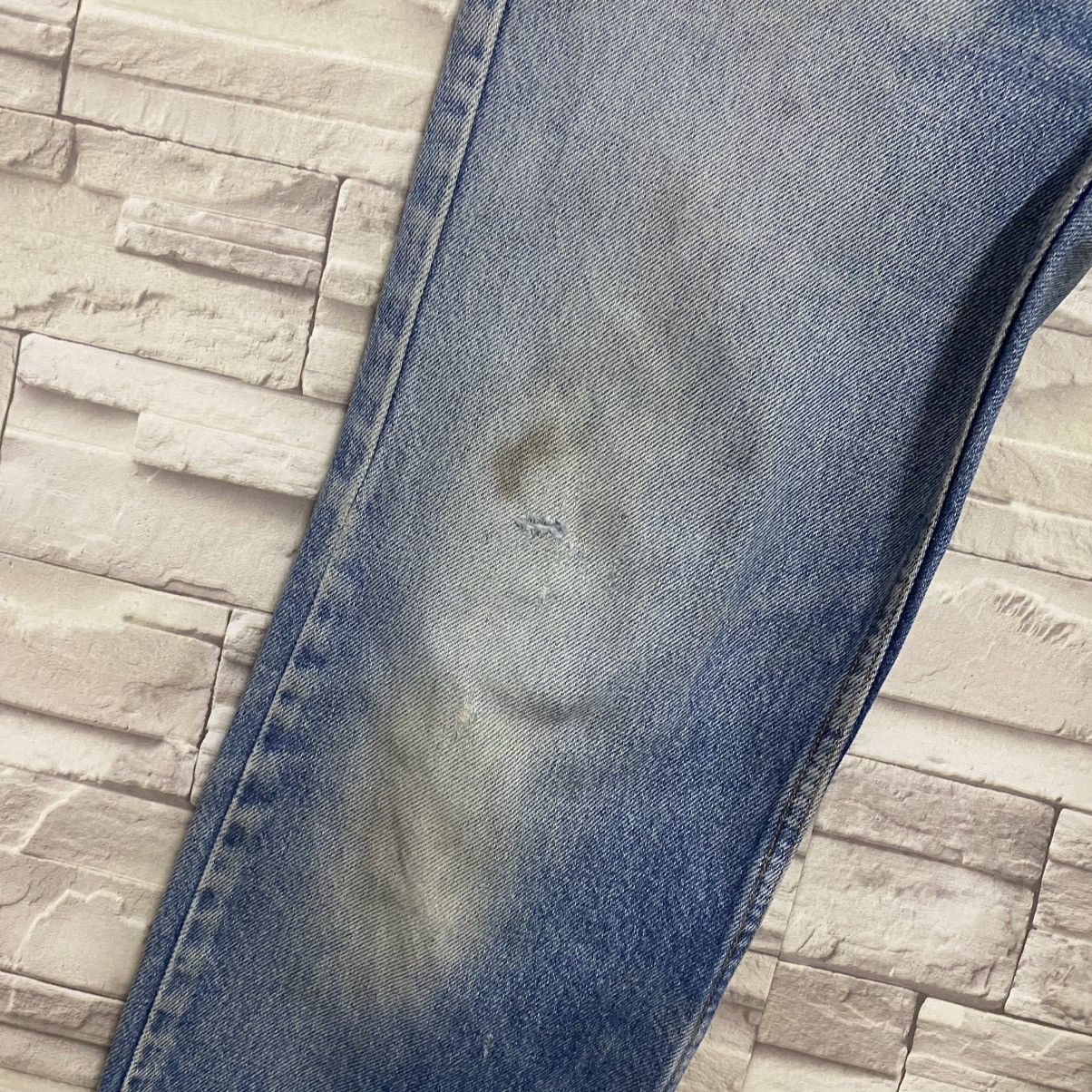 Levi's Vintage Levis 517 Flare Jeans Mud Distressed Size US 32 / EU 48 - 8 Thumbnail