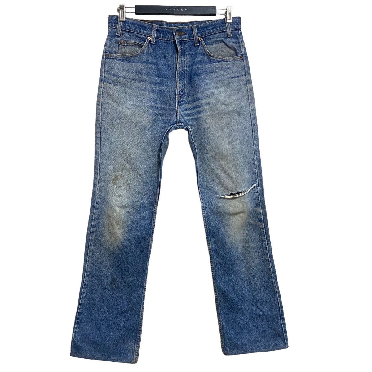 Levi's Vintage Levis 517 Flare Jeans Mud Distressed Size US 32 / EU 48 - 1 Thumbnail