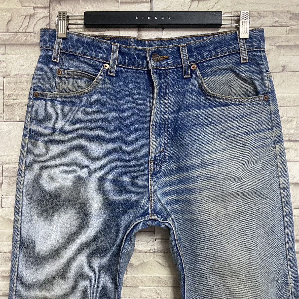 Levi's Vintage Levis 517 Flare Jeans Mud Distressed Size US 32 / EU 48 - 4 Thumbnail