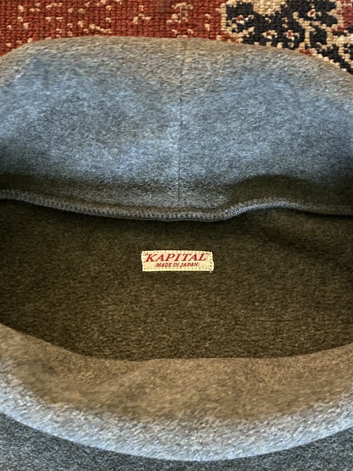Kapital Reverse Fleece Big Highneck Sweatshirt sz. 1 Size US S / EU 44-46 / 1 - 4 Thumbnail