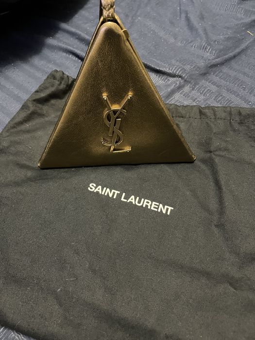 Ysl discount triangle bag