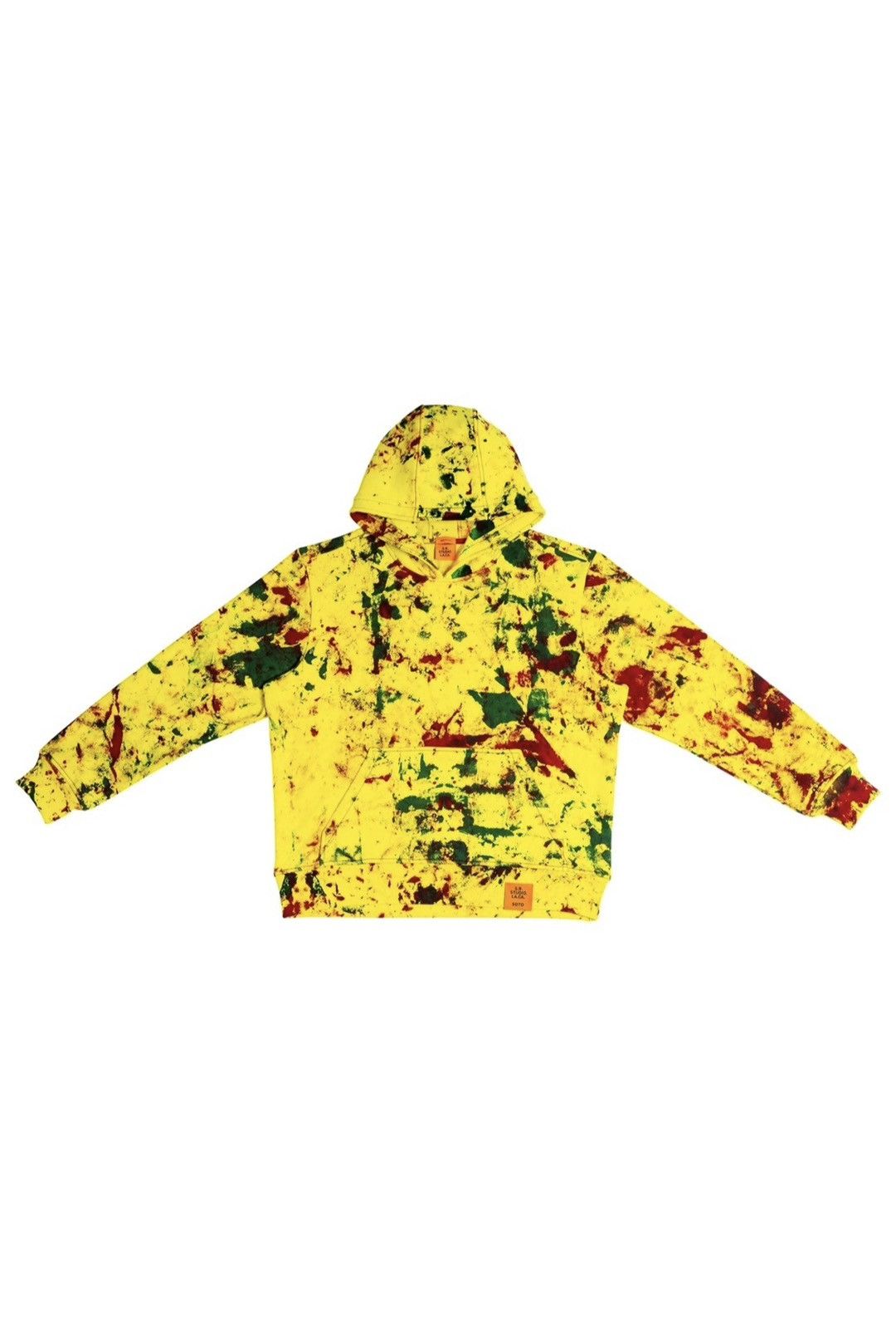Sterling Ruby HAND-DYED Y.P.M. SOTO OVERSIZED HOODIE Size US M / EU 48-50 / 2 - 1 Thumbnail