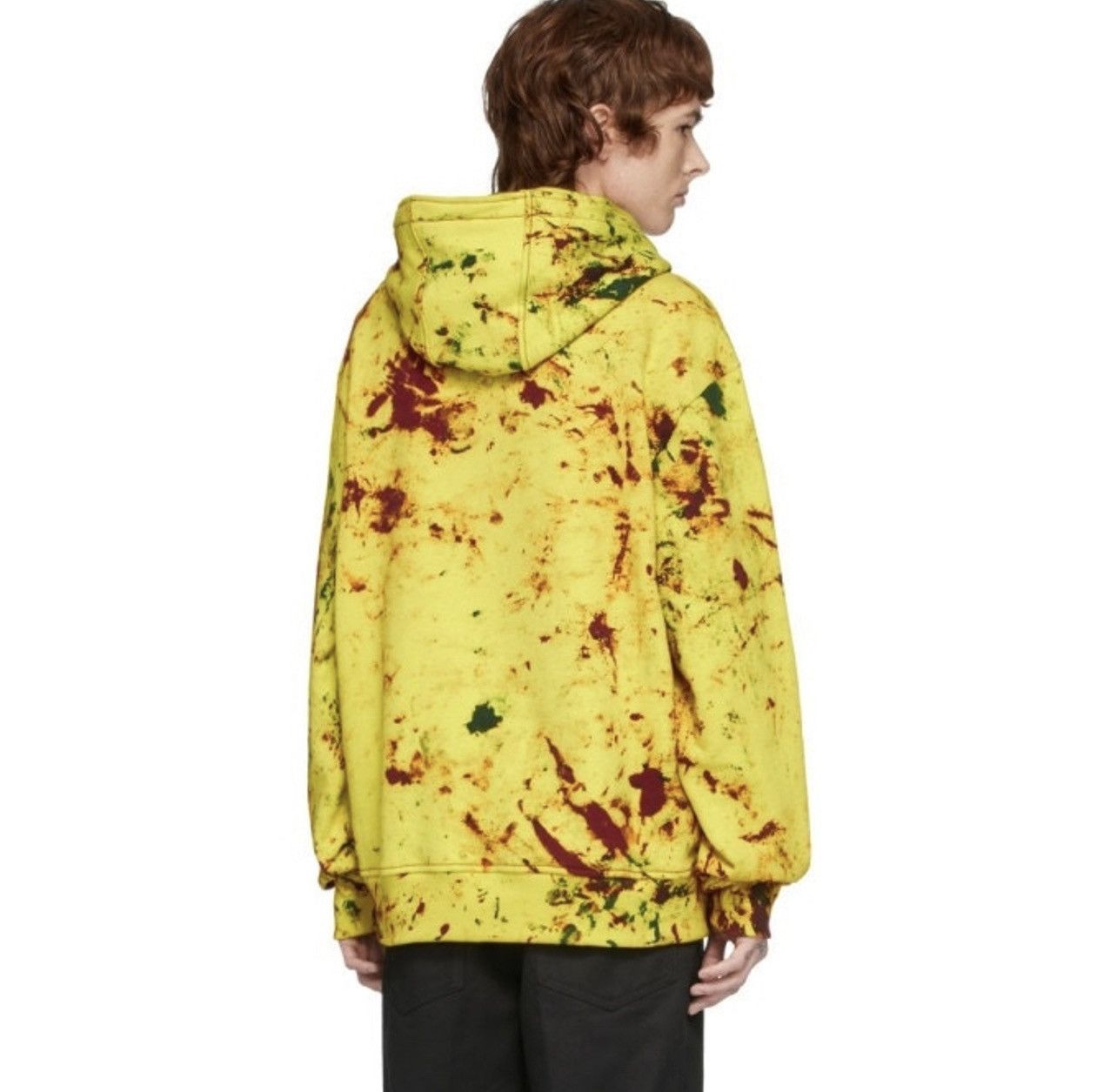 Sterling Ruby HAND-DYED Y.P.M. SOTO OVERSIZED HOODIE Size US M / EU 48-50 / 2 - 2 Thumbnail