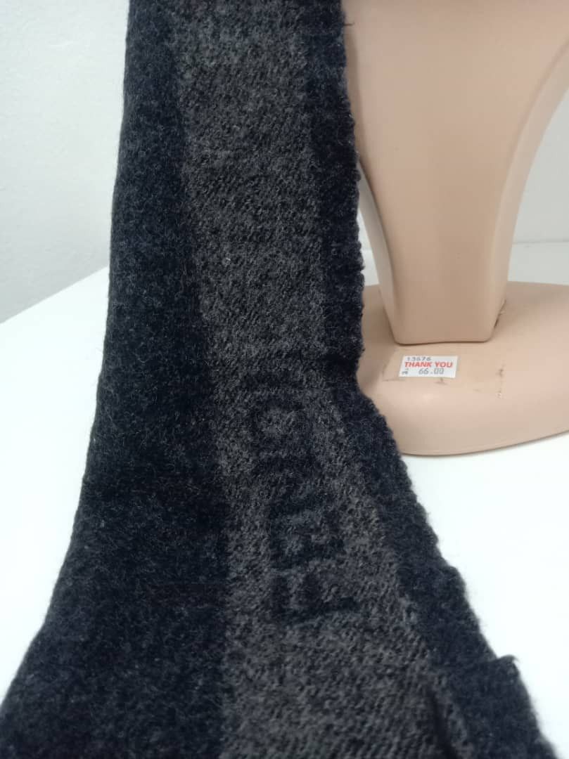 Fendi Fendi Wool Spell Out Made in Italy ( 8.5" X 44") Size ONE SIZE - 1 Thumbnail
