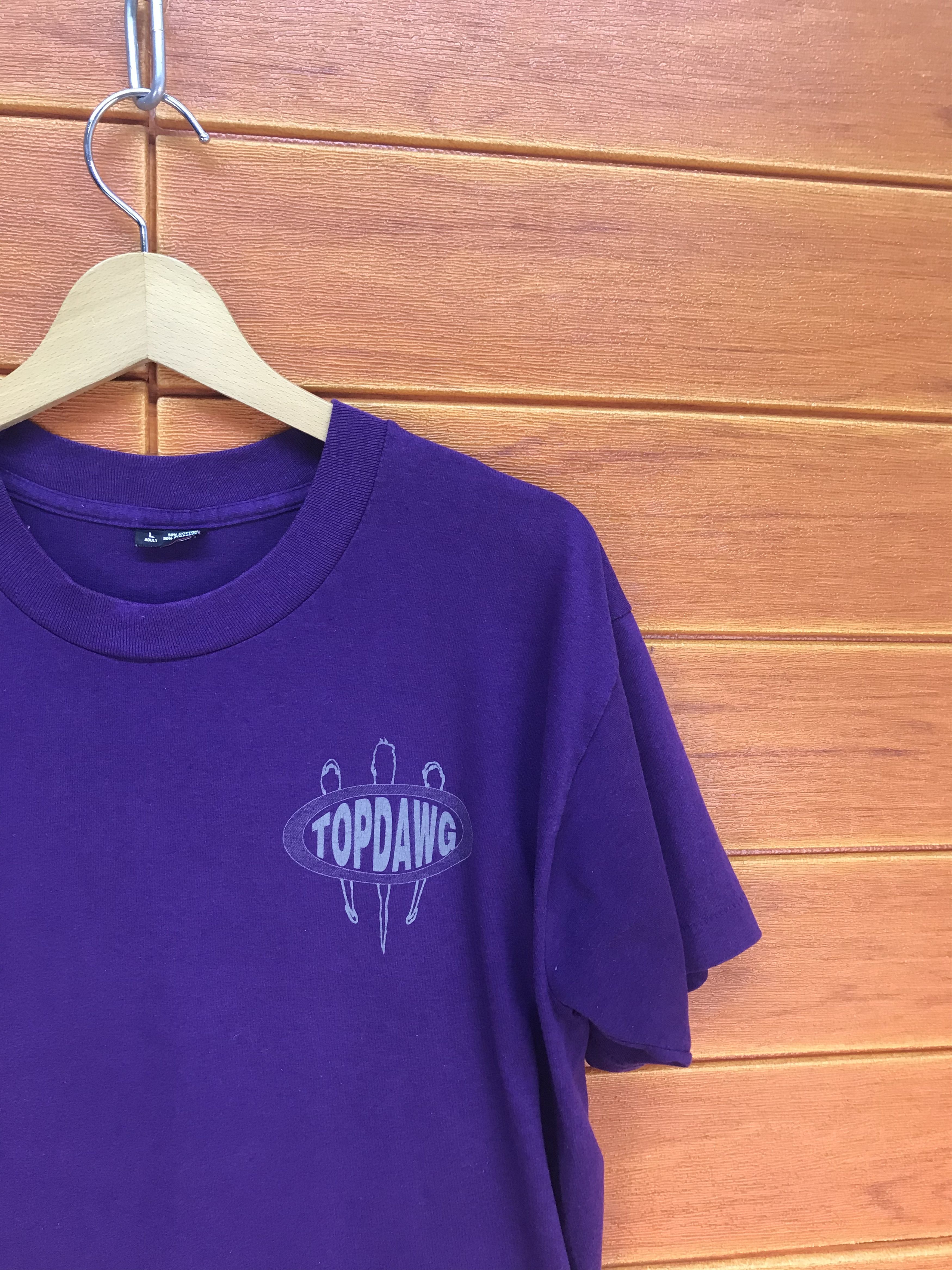 Top Dawg Entertainment Vintage 90s Top Dawg American Animal Streetwear Shirt Size US L / EU 52-54 / 3 - 4 Thumbnail