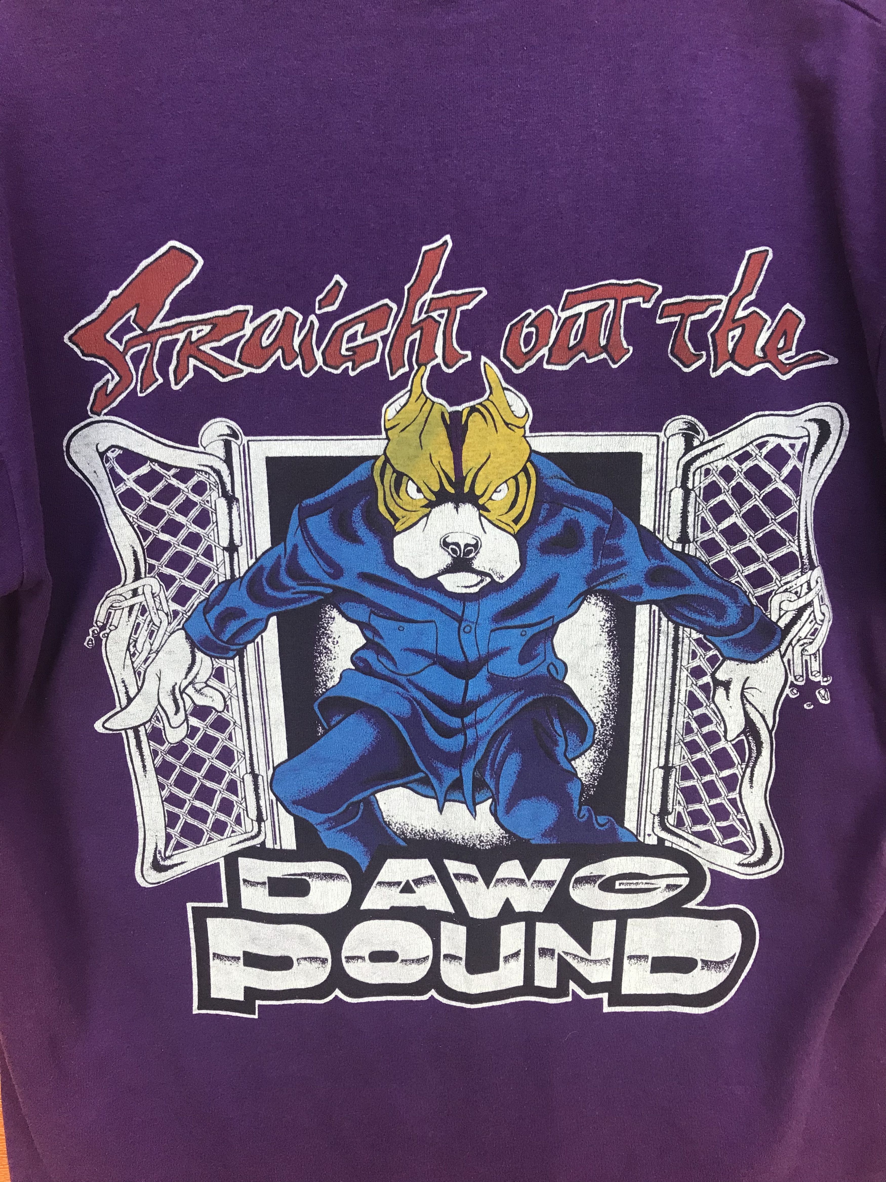 Top Dawg Entertainment Vintage 90s Top Dawg American Animal Streetwear Shirt Size US L / EU 52-54 / 3 - 2 Thumbnail