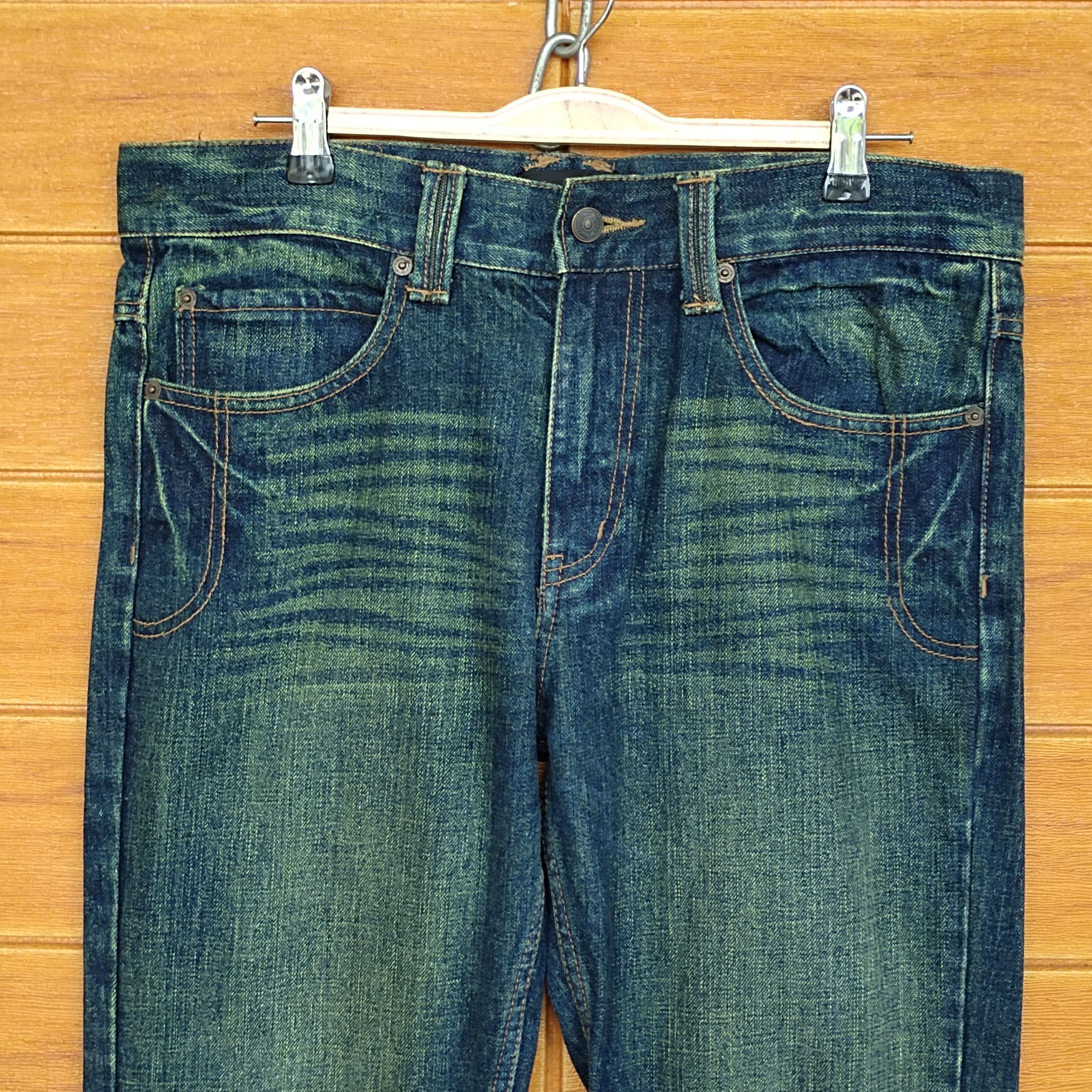 Honda Vintage Honda Motorcycle Denim Jeans Size US 33 - 7 Thumbnail