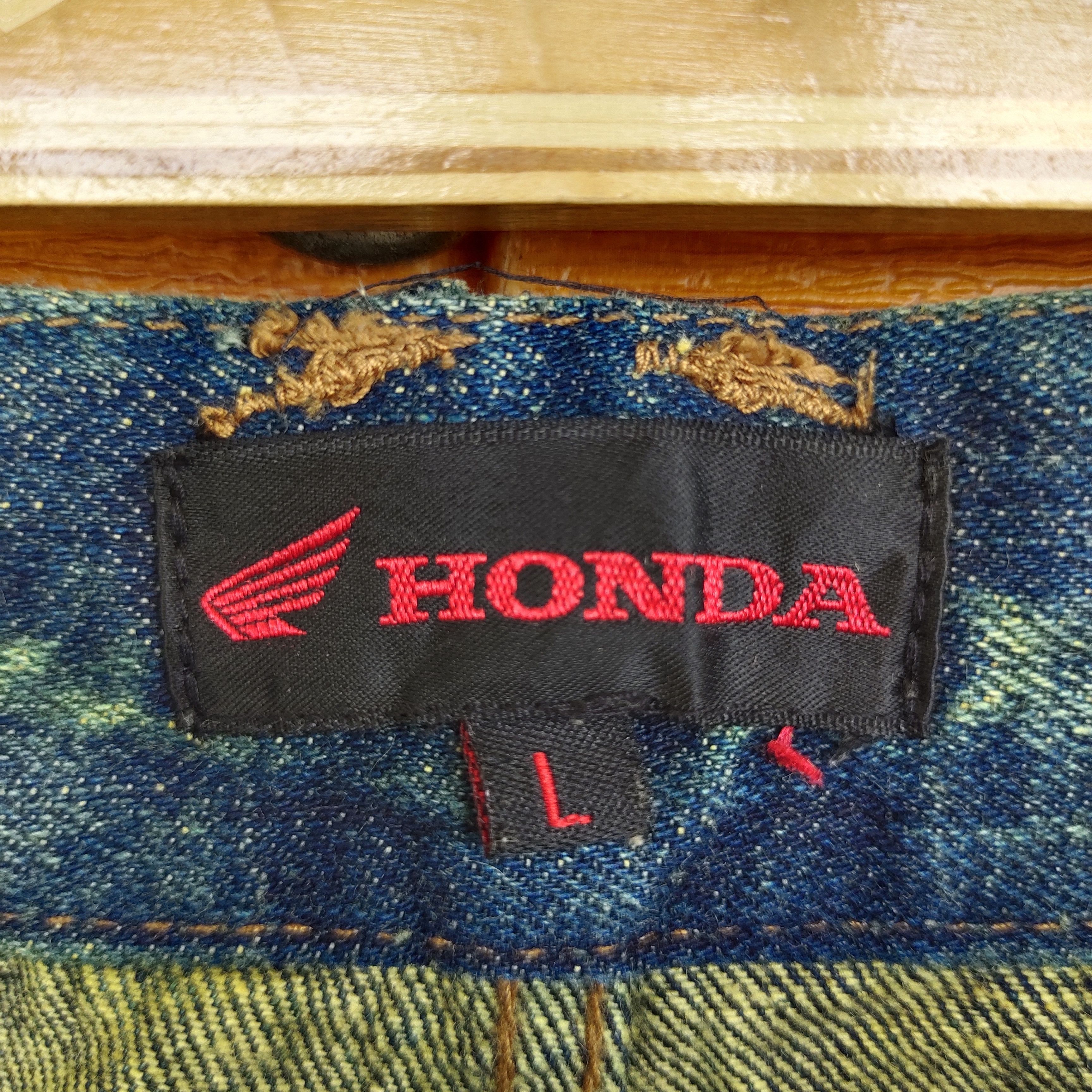 Honda Vintage Honda Motorcycle Denim Jeans Size US 33 - 18 Thumbnail