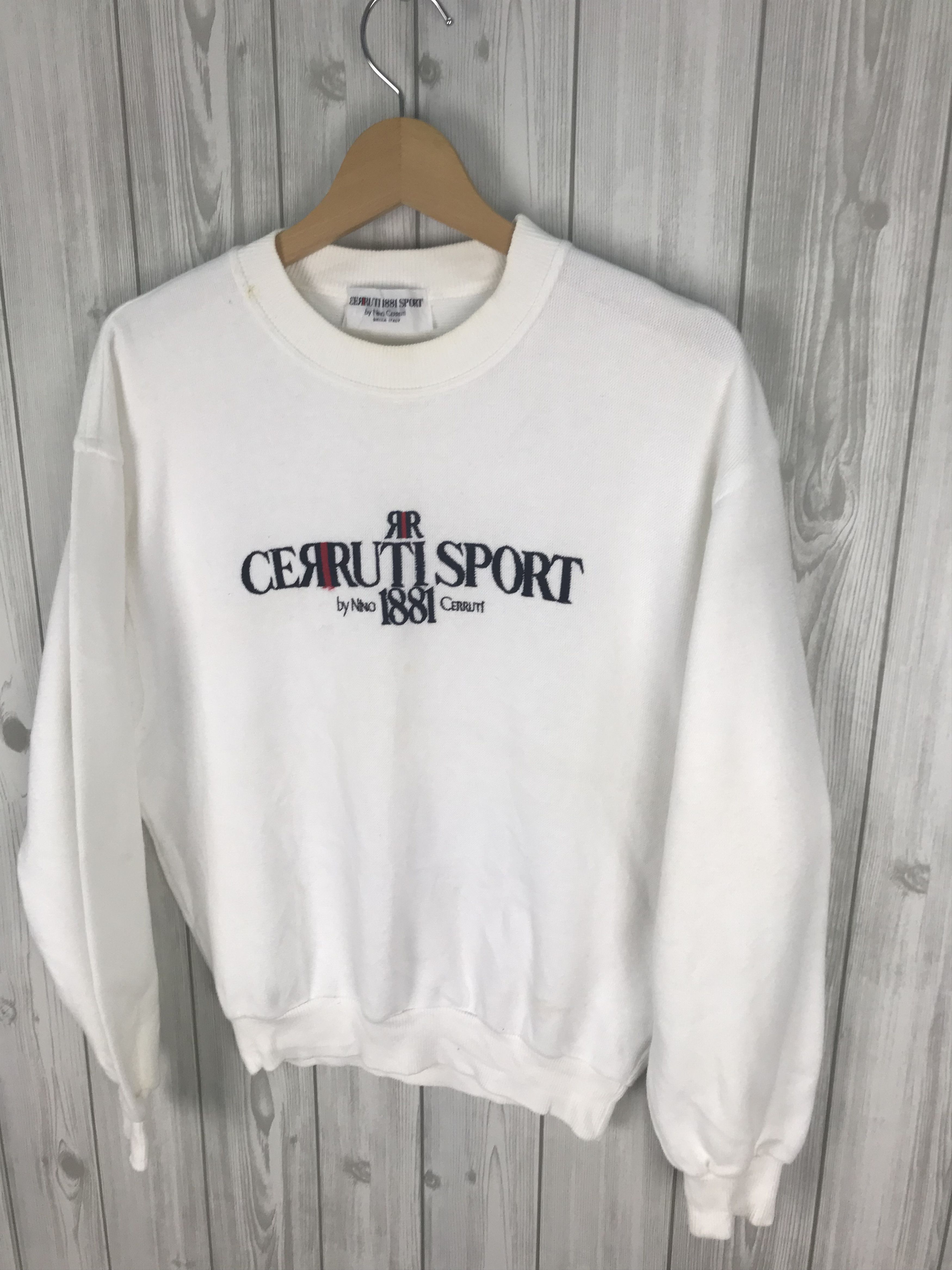 Cerruti 1881 Vintage CERRUTI 1881 SPORT Embroidered Sweatshirt Size US S / EU 44-46 / 1 - 3 Thumbnail