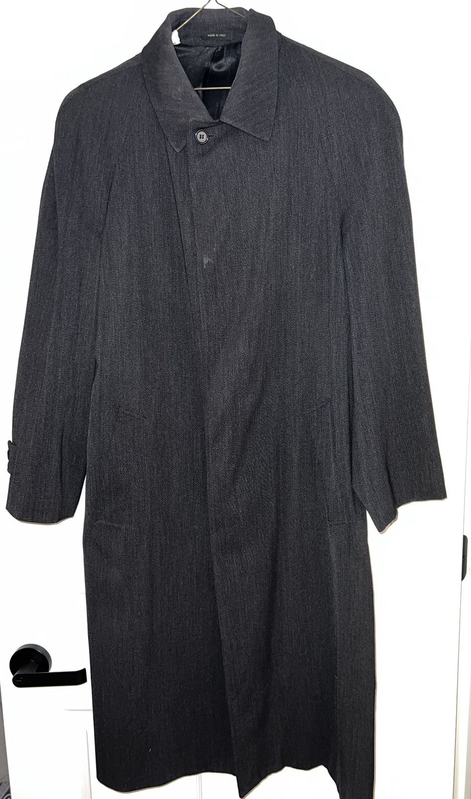 tom james x loro piana weather system trench coat