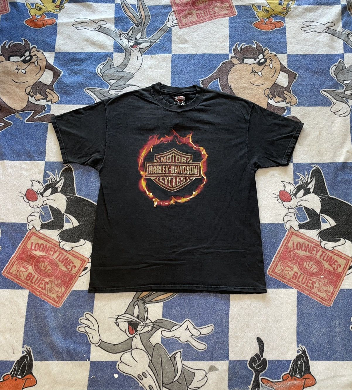 Harley Davidson Vintage Harley tee Size US XL / EU 56 / 4 - 1 Thumbnail