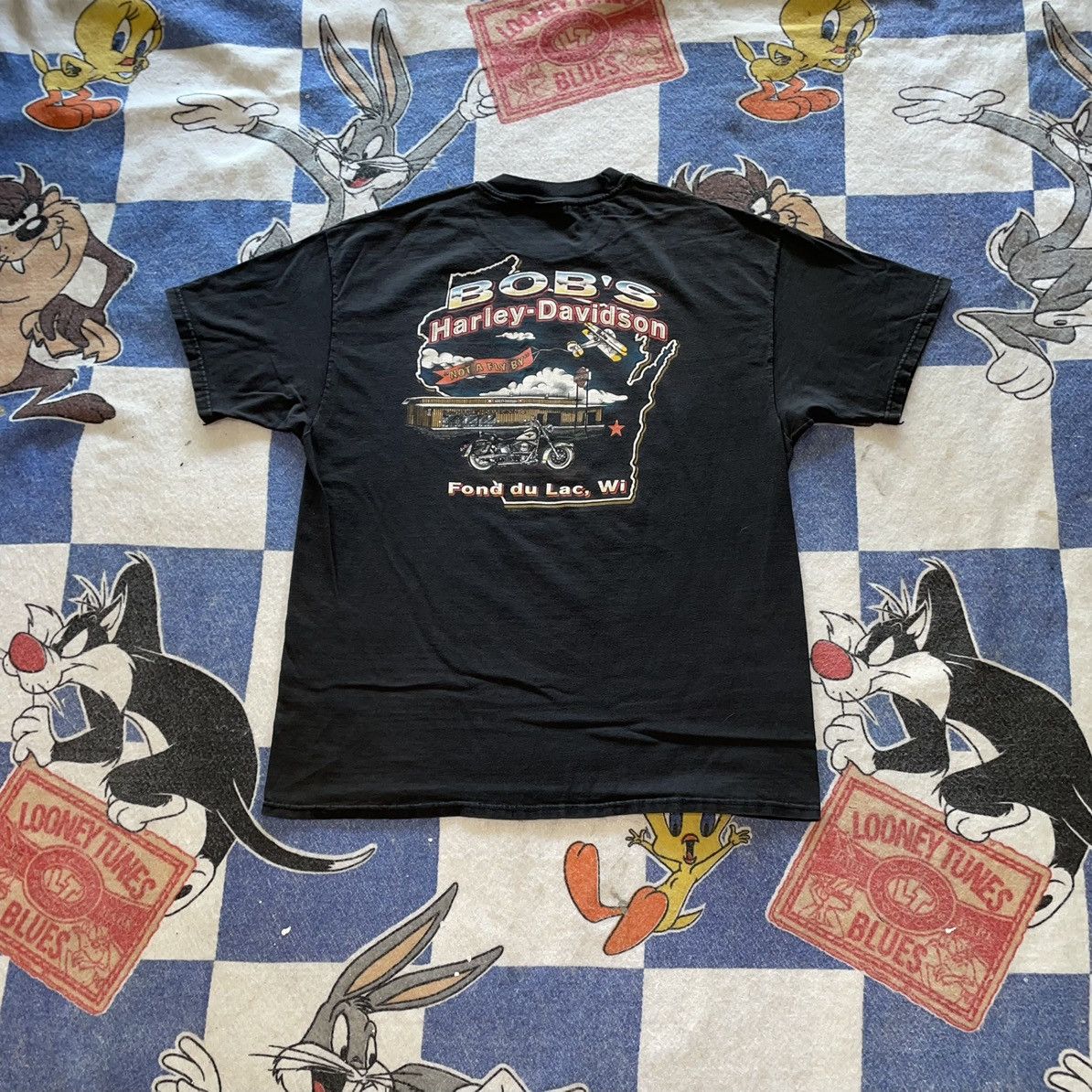 Harley Davidson Vintage Harley tee Size US XL / EU 56 / 4 - 3 Thumbnail