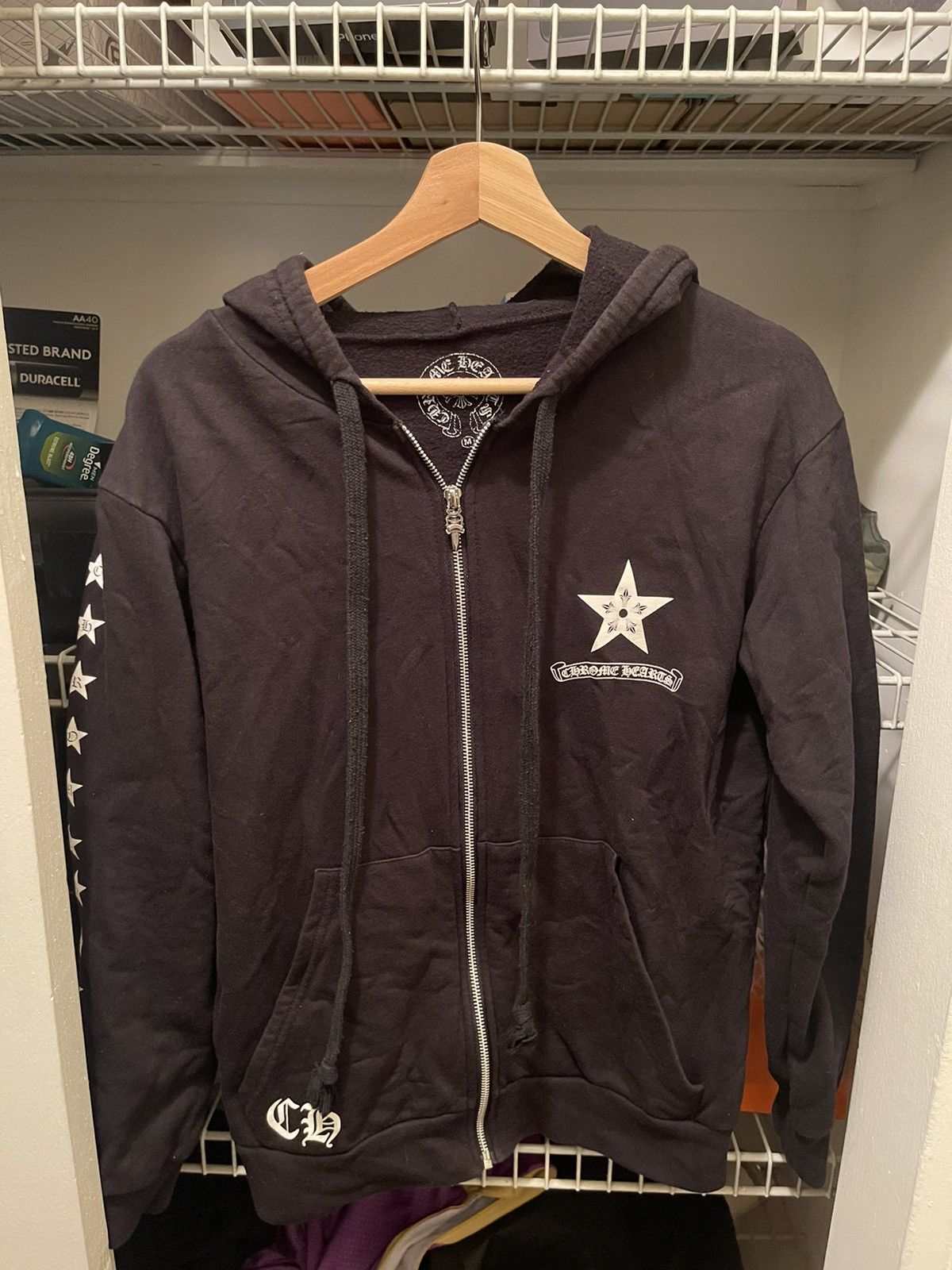 Chrome Hearts Chrome hearts sweatshirt hoodie size Medium Grailed