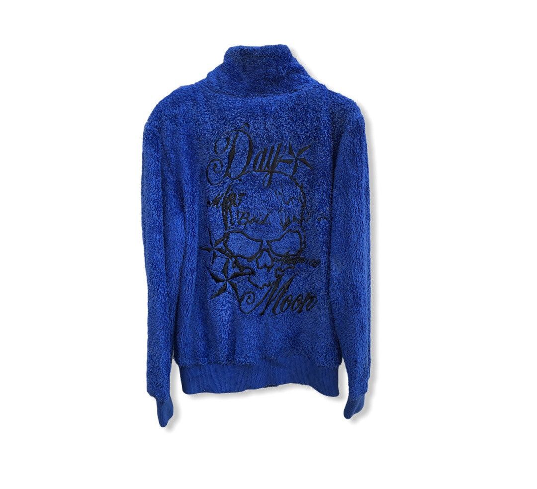 Japanese Brand Japanese Brand Daymoon Skull 💀 Fleece Jacket Size US M / EU 48-50 / 2 - 4 Thumbnail