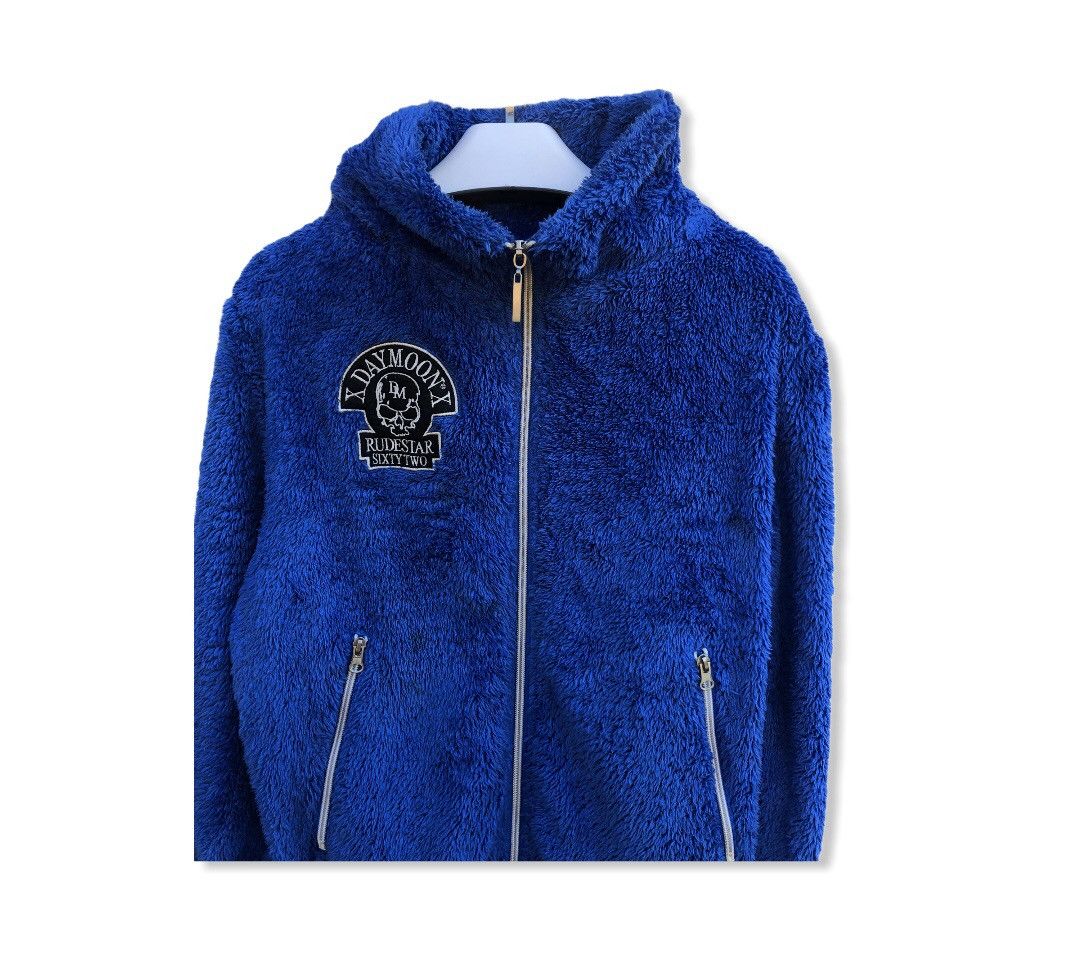 Japanese Brand Japanese Brand Daymoon Skull 💀 Fleece Jacket Size US M / EU 48-50 / 2 - 2 Thumbnail