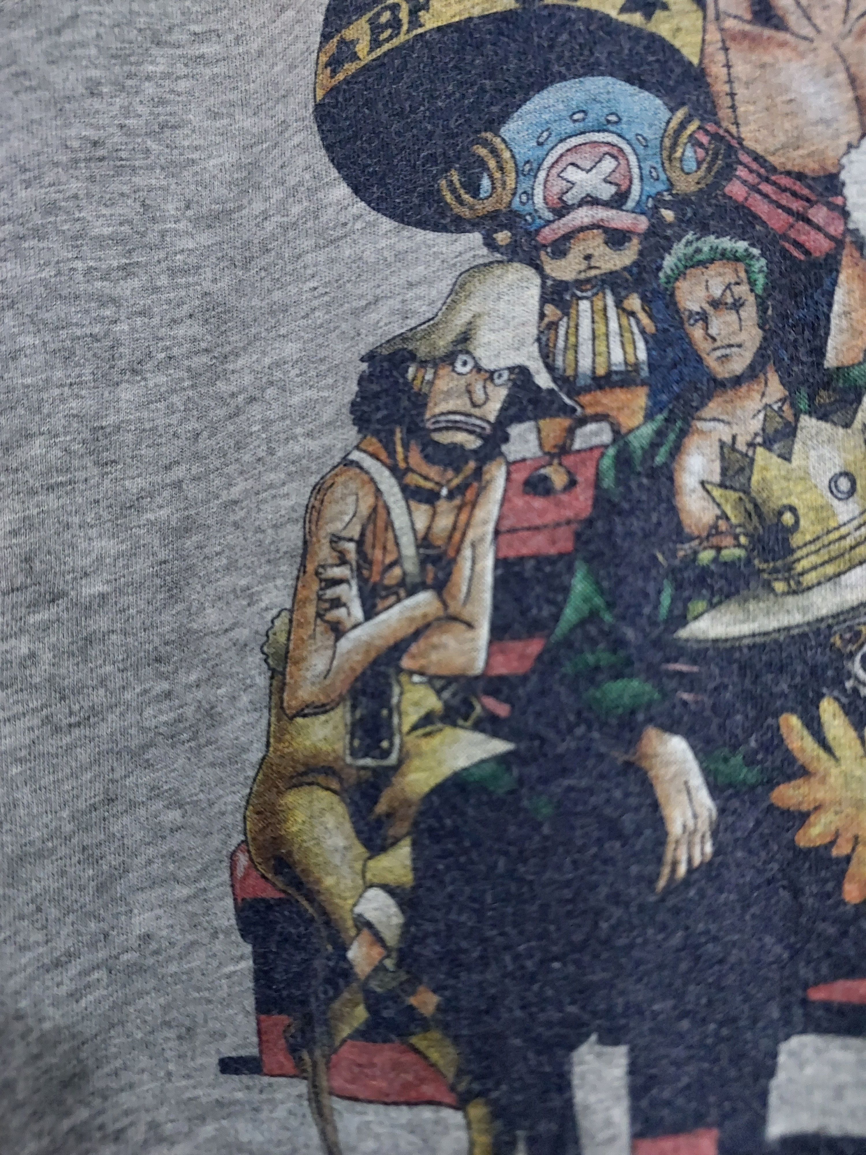 Anime × Japanese Brand × Uniqlo ONE PIECE ANIME MUGIWARA CREW T-SHIRT Size US L / EU 52-54 / 3 - 6 Thumbnail