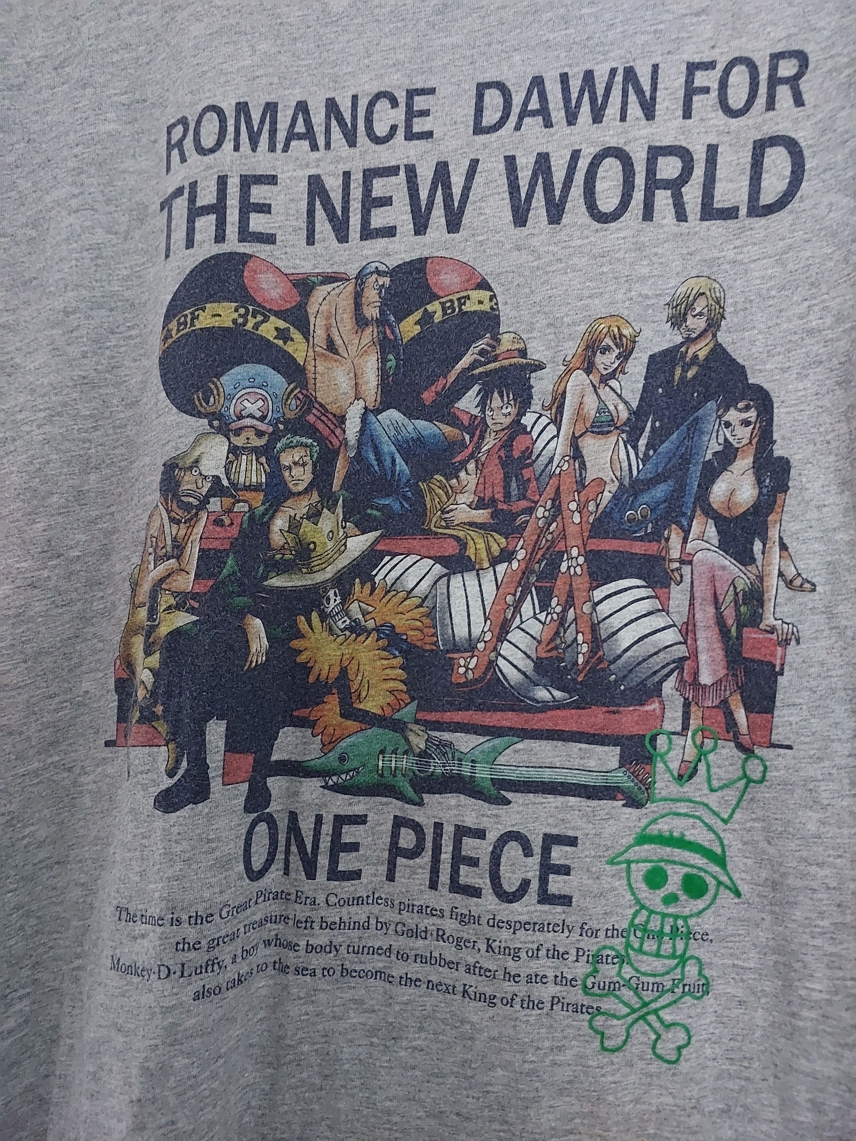 Anime × Japanese Brand × Uniqlo ONE PIECE ANIME MUGIWARA CREW T-SHIRT Size US L / EU 52-54 / 3 - 10 Thumbnail