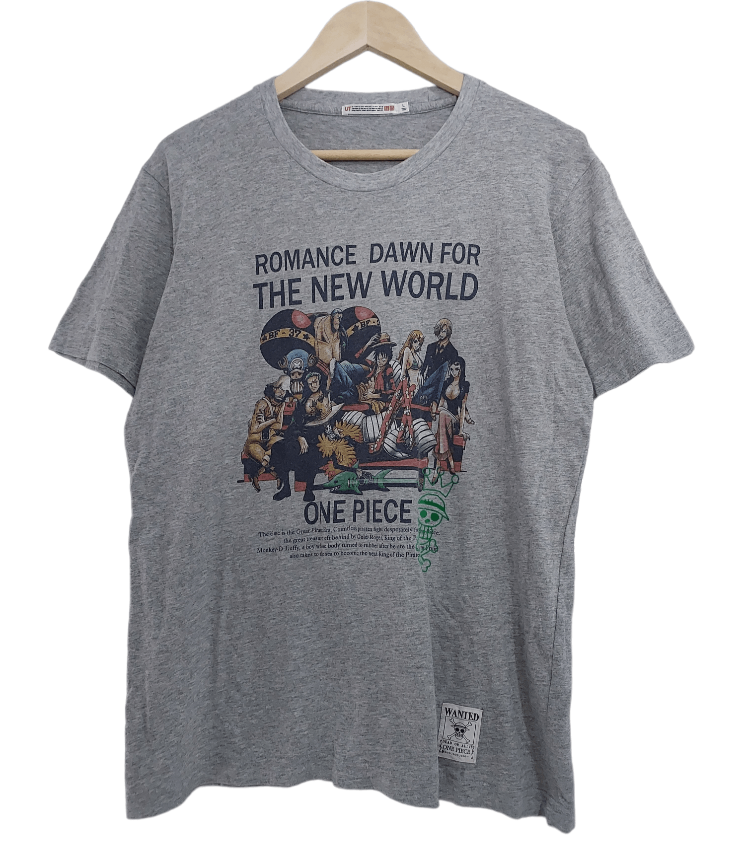 Anime × Japanese Brand × Uniqlo ONE PIECE ANIME MUGIWARA CREW T-SHIRT Size US L / EU 52-54 / 3 - 1 Thumbnail