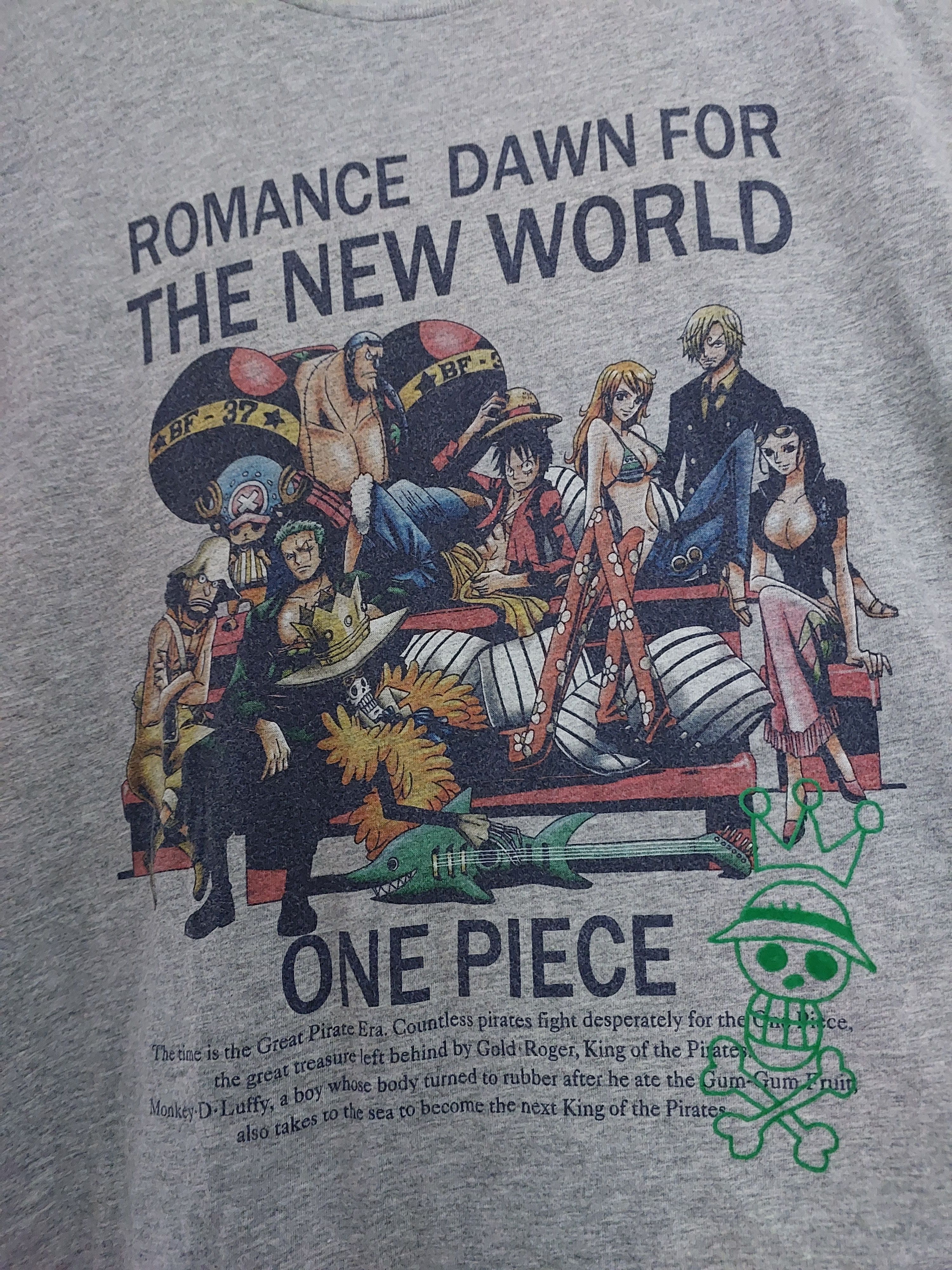 Anime × Japanese Brand × Uniqlo ONE PIECE ANIME MUGIWARA CREW T-SHIRT Size US L / EU 52-54 / 3 - 9 Thumbnail