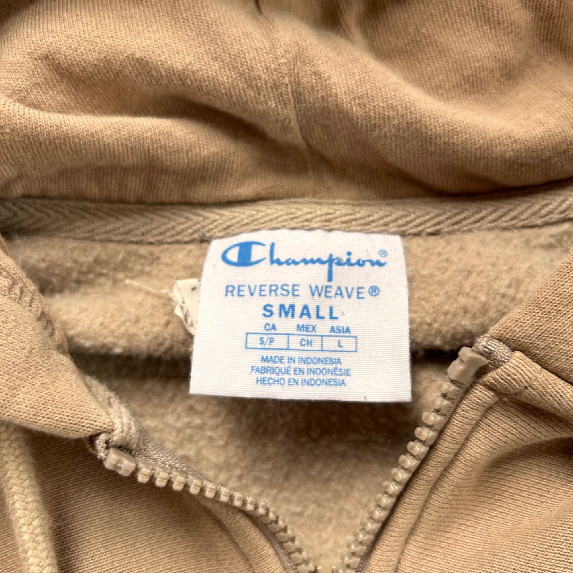 Champion Mens Sweatshirt Size Small Reverse Weave Manorak Ho