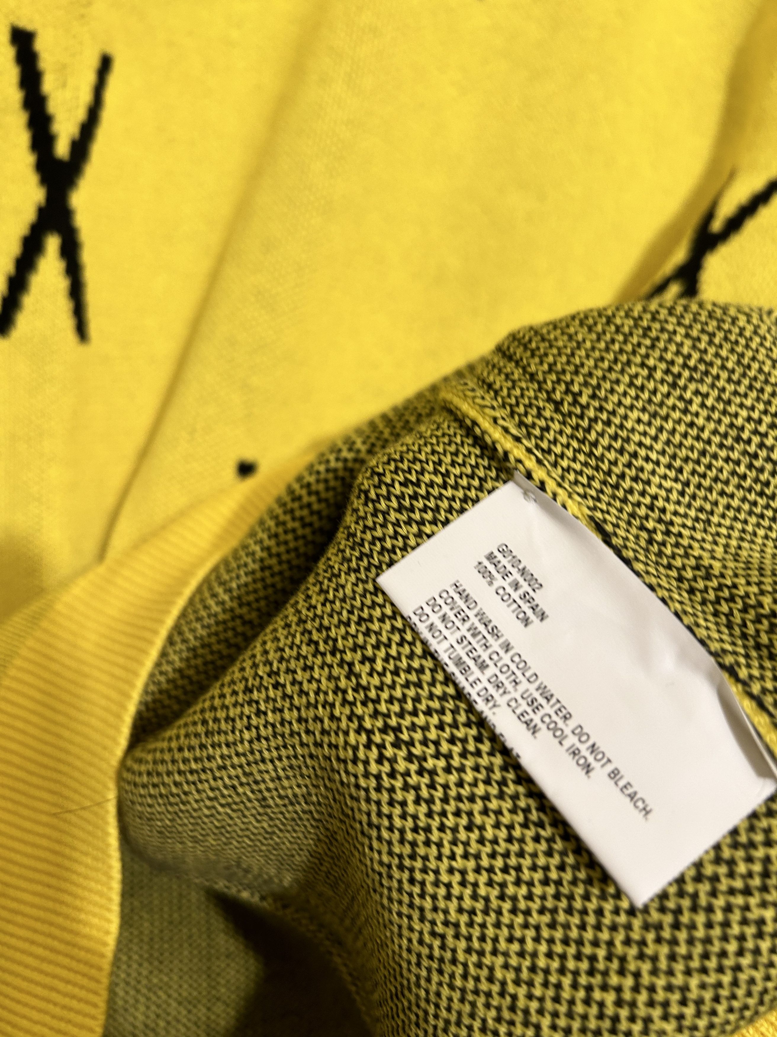 Gosha Rubchinskiy GOSHA RUBCHINSKIY roman Numerals letter V-neck sweater Size US L / EU 52-54 / 3 - 5 Thumbnail