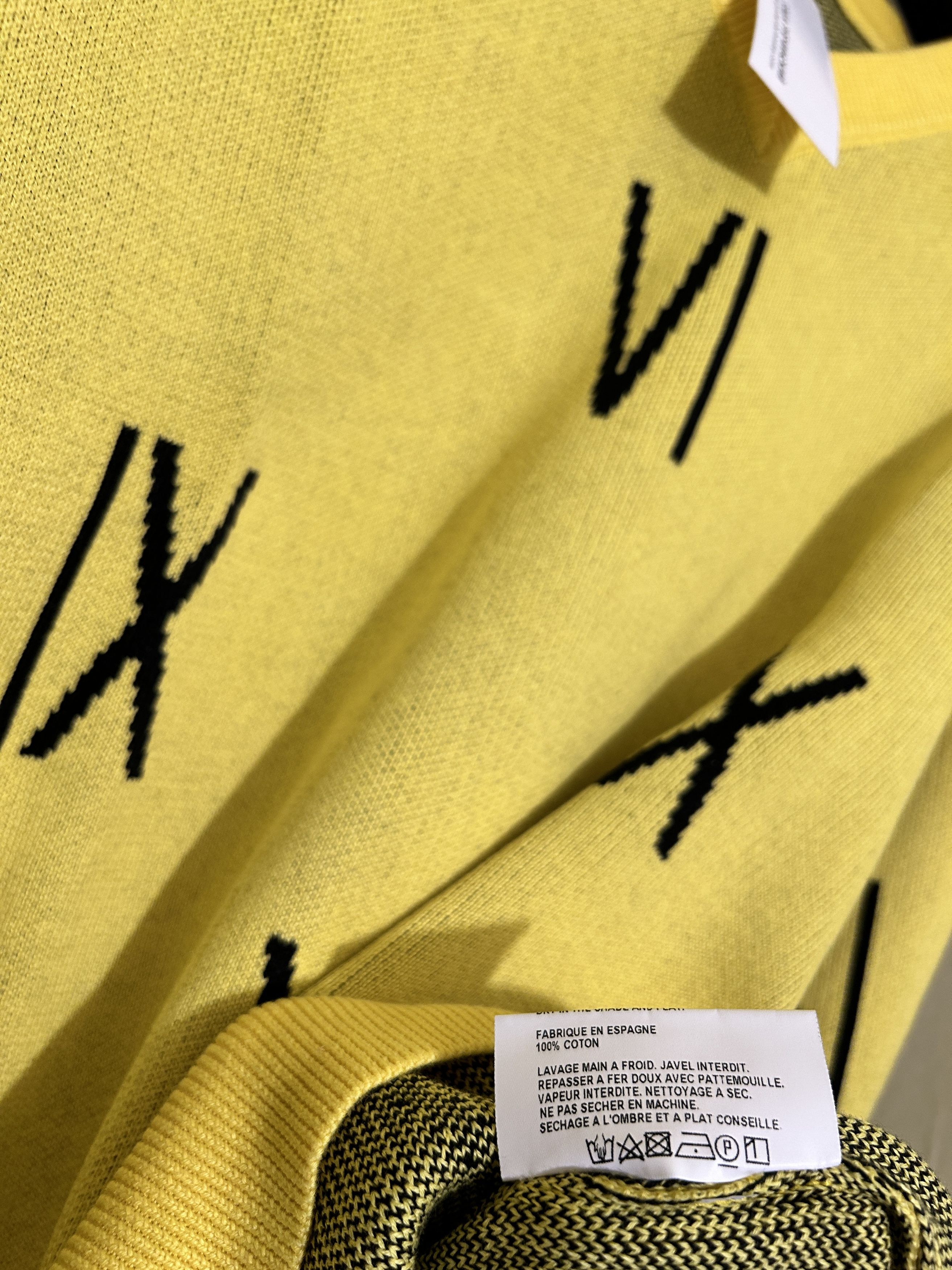 Gosha Rubchinskiy GOSHA RUBCHINSKIY roman Numerals letter V-neck sweater Size US L / EU 52-54 / 3 - 6 Thumbnail