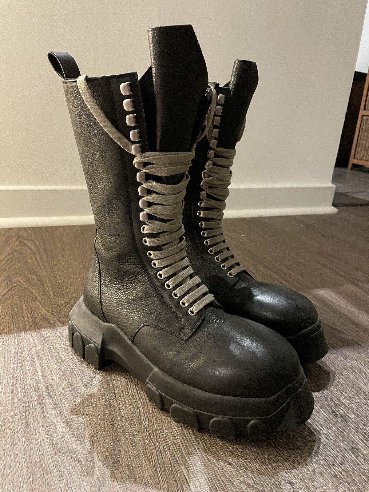 Rick Owens Rick Owens Black Bozo Tractor Boot Size US 9 / EU 42 - 3 Thumbnail