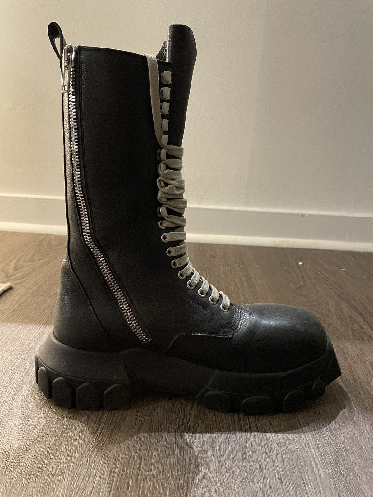 Rick Owens Rick Owens Black Bozo Tractor Boot Size US 9 / EU 42 - 5 Thumbnail