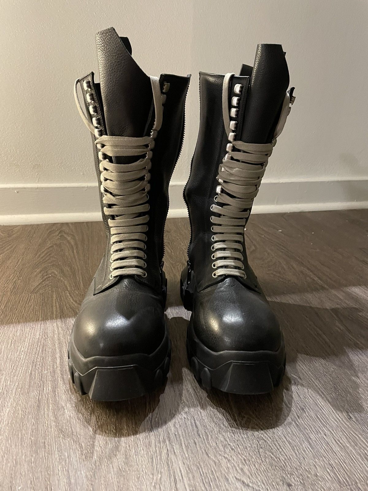 Rick Owens Rick Owens Black Bozo Tractor Boot Size US 9 / EU 42 - 4 Thumbnail