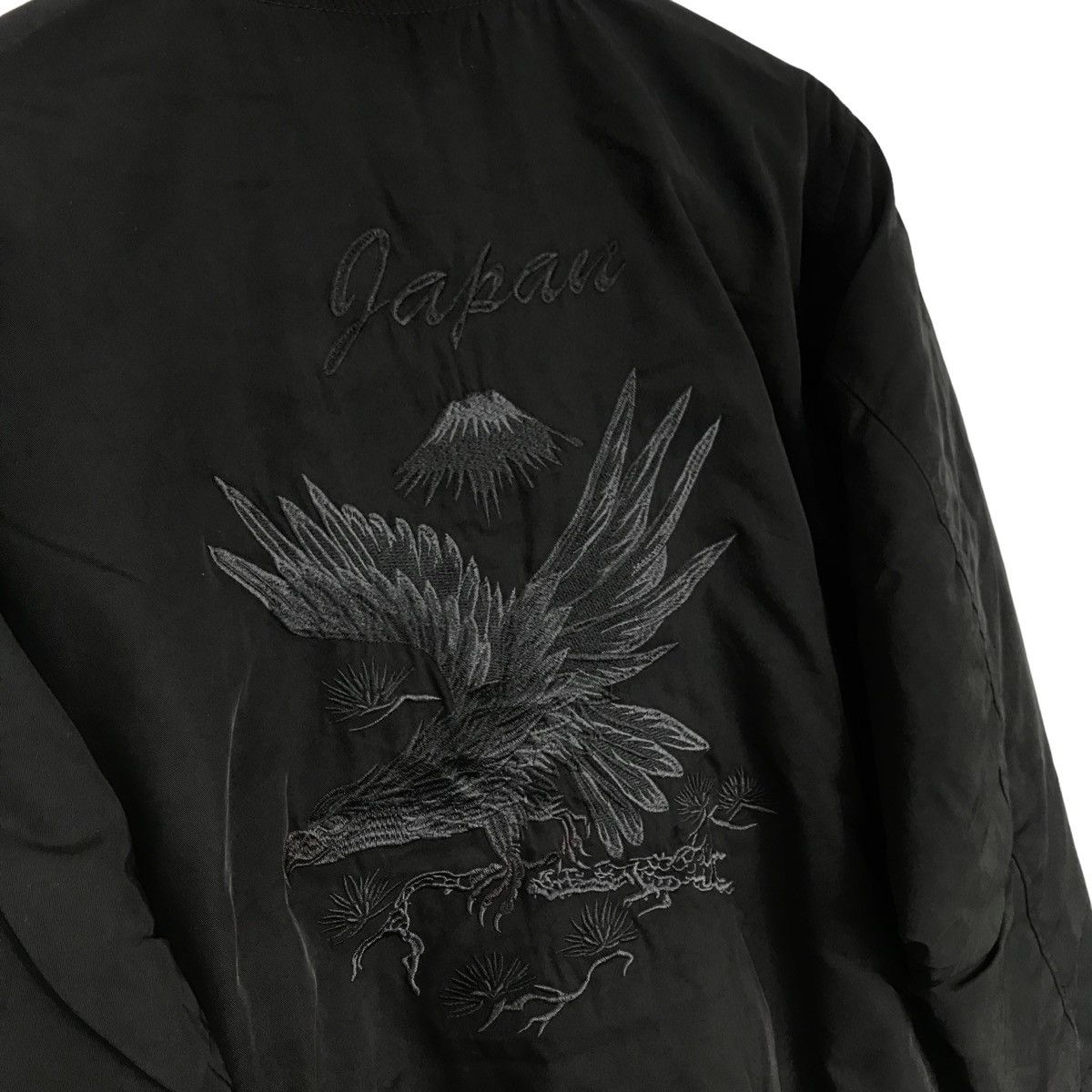 Japanese Brand Vintage SUKAJAN Souvenir Jacket Big Logo Eagle Japan Tiger Size US L / EU 52-54 / 3 - 3 Thumbnail