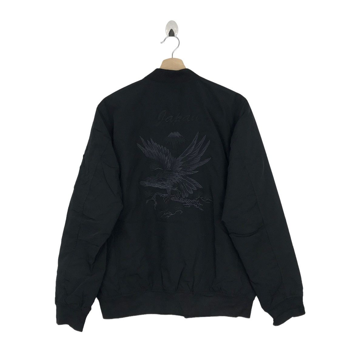 Japanese Brand Vintage SUKAJAN Souvenir Jacket Big Logo Eagle Japan Tiger Size US L / EU 52-54 / 3 - 2 Thumbnail