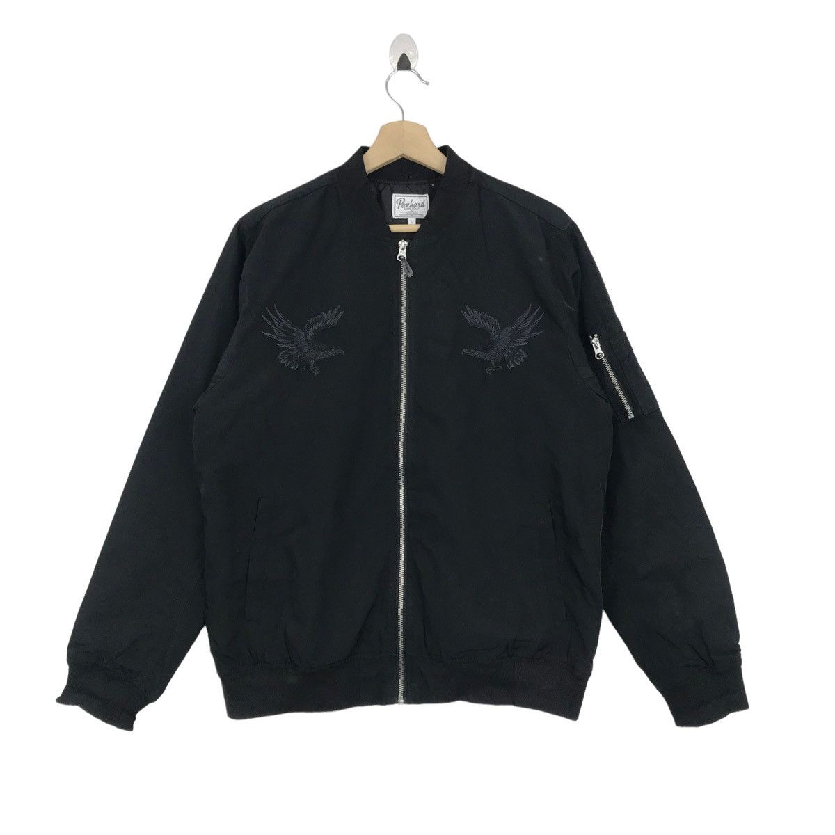 Japanese Brand Vintage SUKAJAN Souvenir Jacket Big Logo Eagle Japan Tiger Size US L / EU 52-54 / 3 - 1 Thumbnail