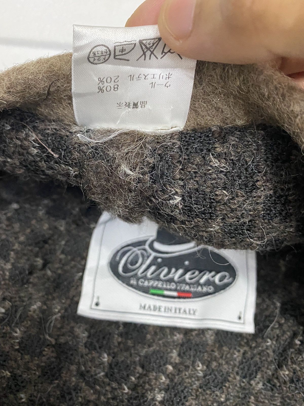 If Six Was Nine OLIVIERO 🇮🇹 WOOL KNIT CLOCHE HATS Size ONE SIZE - 10 Thumbnail