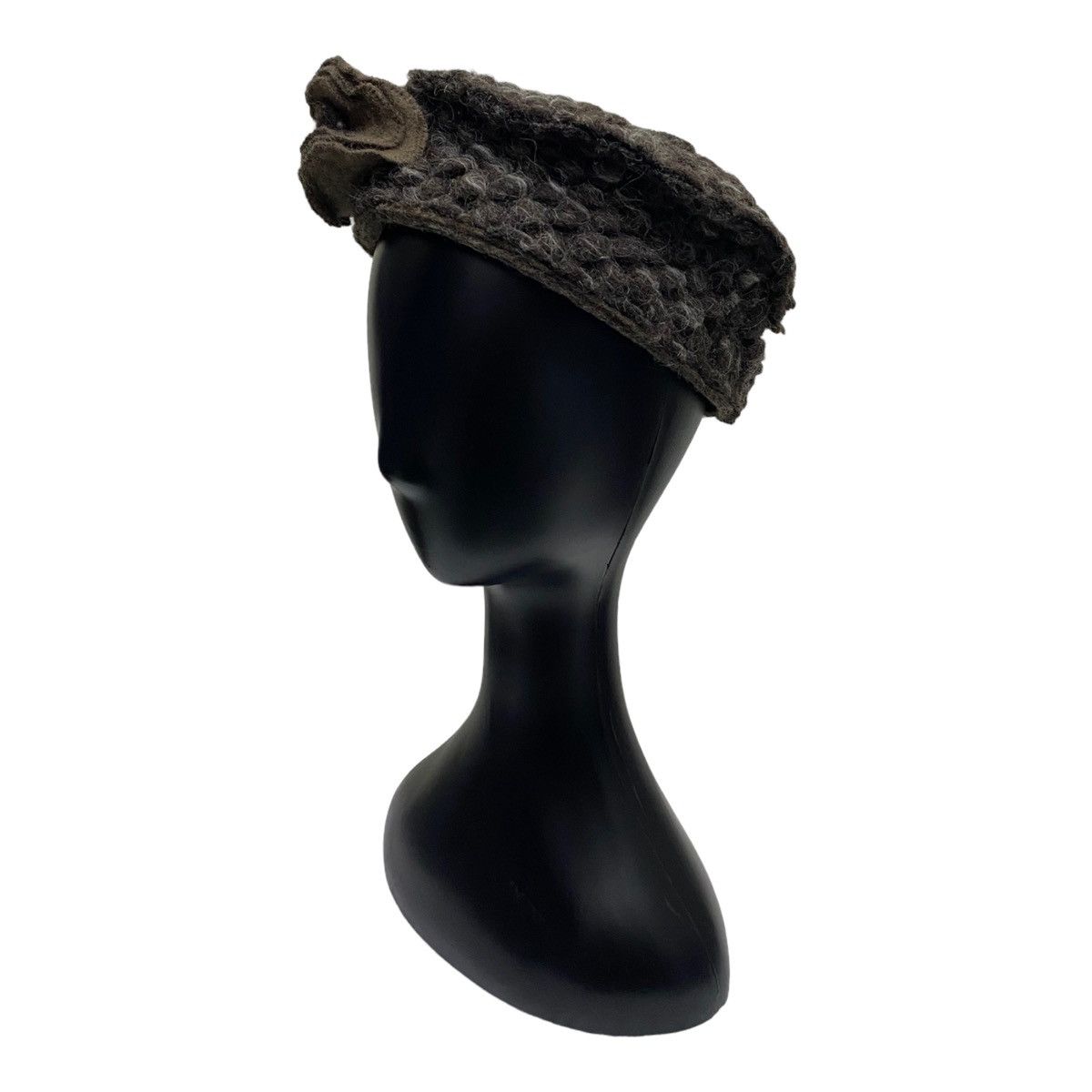 If Six Was Nine OLIVIERO 🇮🇹 WOOL KNIT CLOCHE HATS Size ONE SIZE - 3 Thumbnail