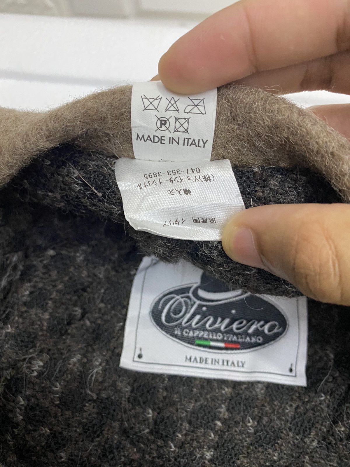 If Six Was Nine OLIVIERO 🇮🇹 WOOL KNIT CLOCHE HATS Size ONE SIZE - 9 Thumbnail