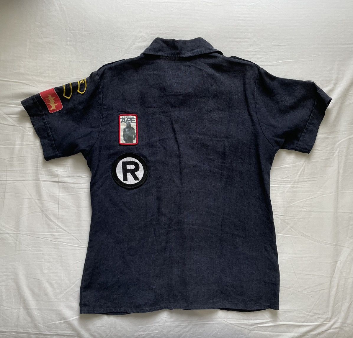 Bape BAPE Footsoldier Patchwork Scout Shirt Size US S / EU 44-46 / 1 - 3 Thumbnail
