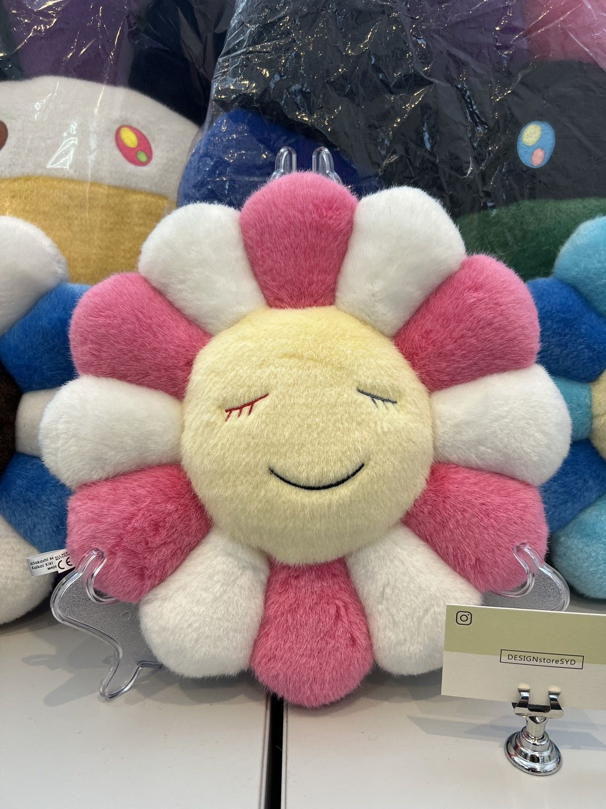 Takashi Murakami Takashi murkami pillow pink and white 30cm Size ONE SIZE - 4 Thumbnail