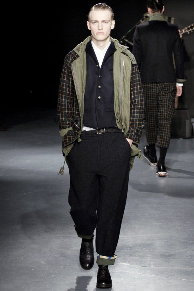Maison MIHARA YASUHIRO AW2012 Runway Cropped Wool Pants w/ Suspenders Size US 32 / EU 48 - 7 Thumbnail