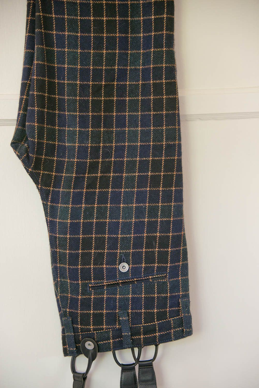 Maison MIHARA YASUHIRO AW2012 Runway Cropped Wool Pants w/ Suspenders Size US 32 / EU 48 - 1 Thumbnail