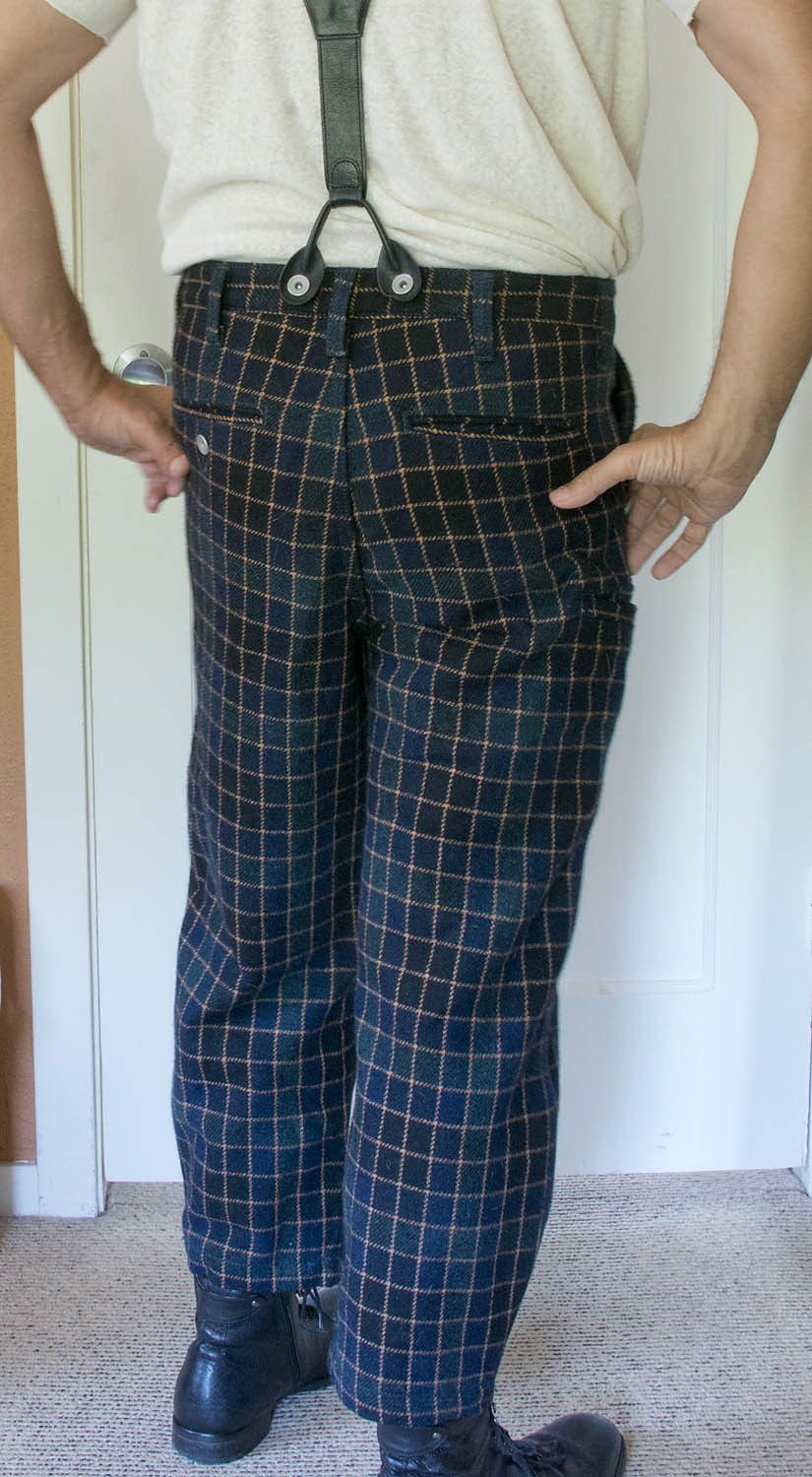 Maison MIHARA YASUHIRO AW2012 Runway Cropped Wool Pants w/ Suspenders Size US 32 / EU 48 - 4 Thumbnail