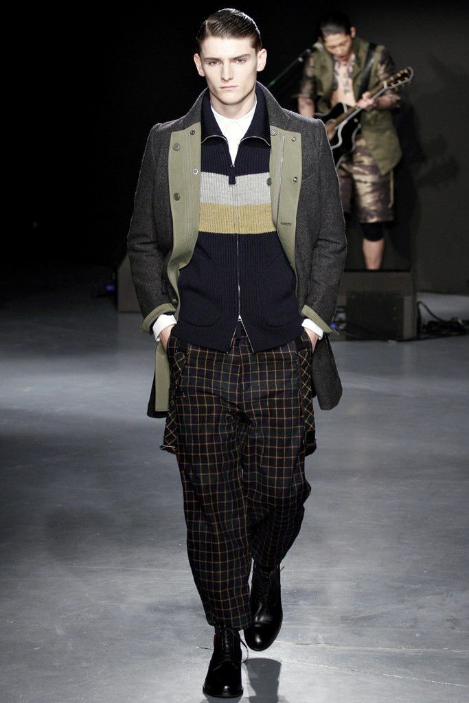 Maison MIHARA YASUHIRO AW2012 Runway Cropped Wool Pants w/ Suspenders Size US 32 / EU 48 - 6 Thumbnail