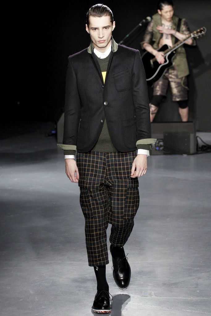 Maison MIHARA YASUHIRO AW2012 Runway Cropped Wool Pants w/ Suspenders Size US 32 / EU 48 - 5 Thumbnail