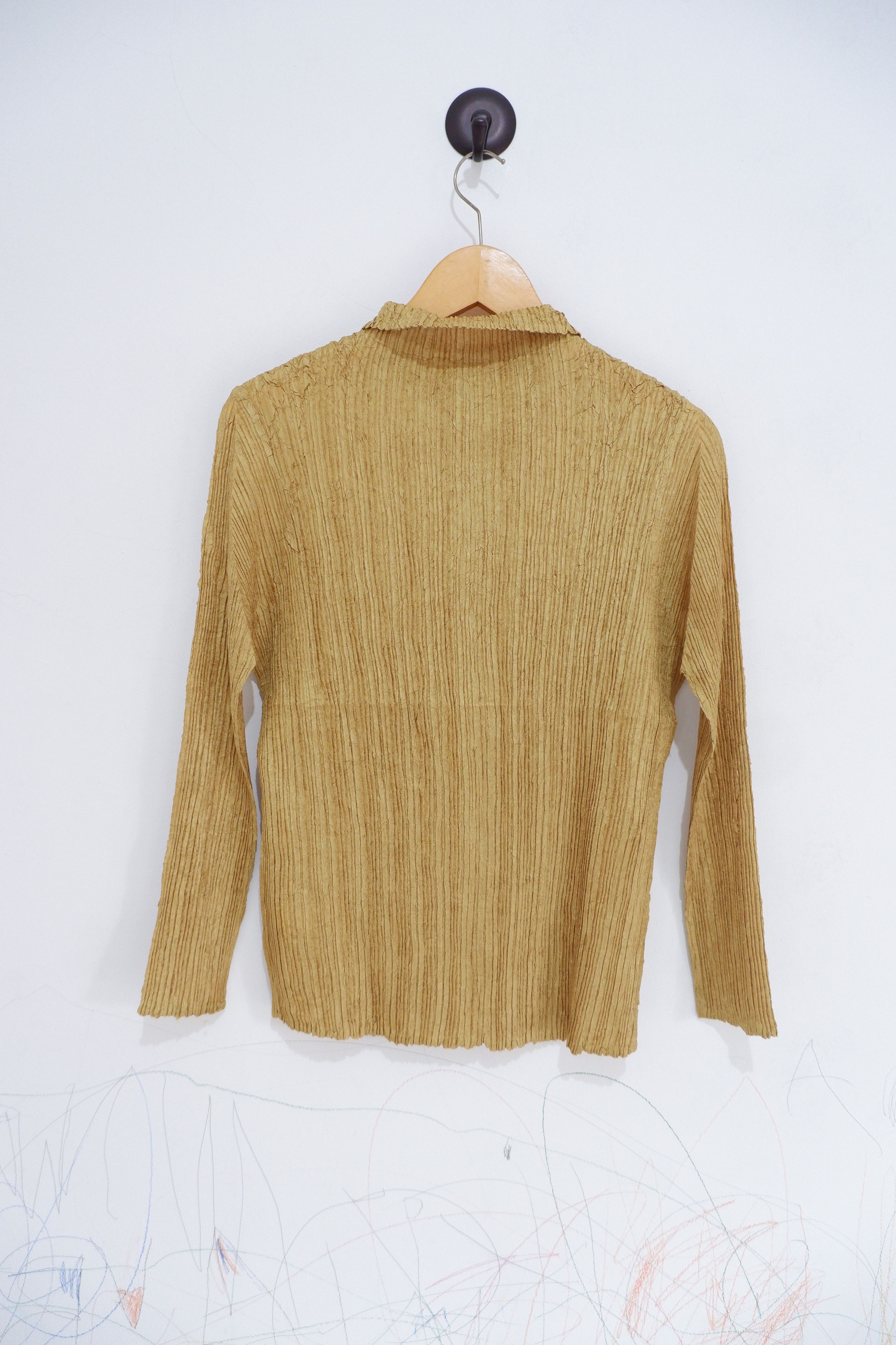 Issey Miyake Vtg Gahoe Gallery Pleats Issey Miyake Inspired Button ups Size M / US 6-8 / IT 42-44 - 2 Thumbnail