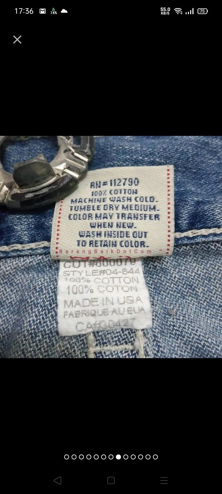 True Religion True Religion 'Joey Big T' Boot Cut Jeans Size 28" / US 6 / IT 42 - 13 Thumbnail