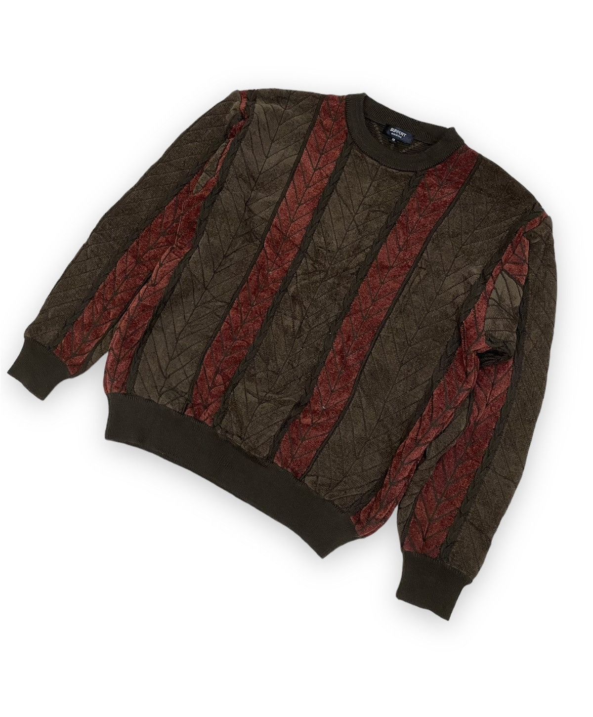 Aran Isles Knitwear × Japanese Brand Japanese Brand Support Homme Knitwear Sweater Size US M / EU 48-50 / 2 - 2 Thumbnail