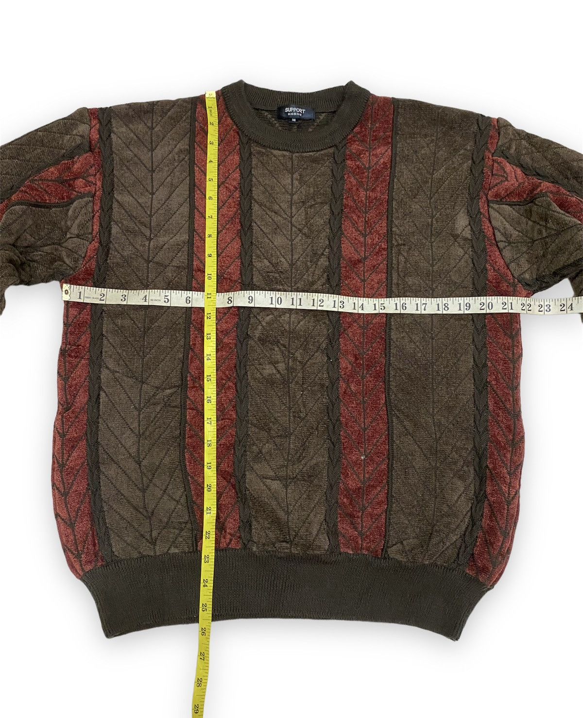 Aran Isles Knitwear × Japanese Brand Japanese Brand Support Homme Knitwear Sweater Size US M / EU 48-50 / 2 - 5 Thumbnail