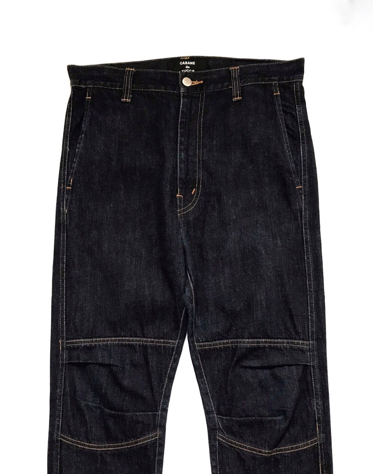 CABANE de ZUCCa CABANE DE ZUCCA ANKLE ZIP JEANS Size US 32 / EU 48 - 2 Thumbnail