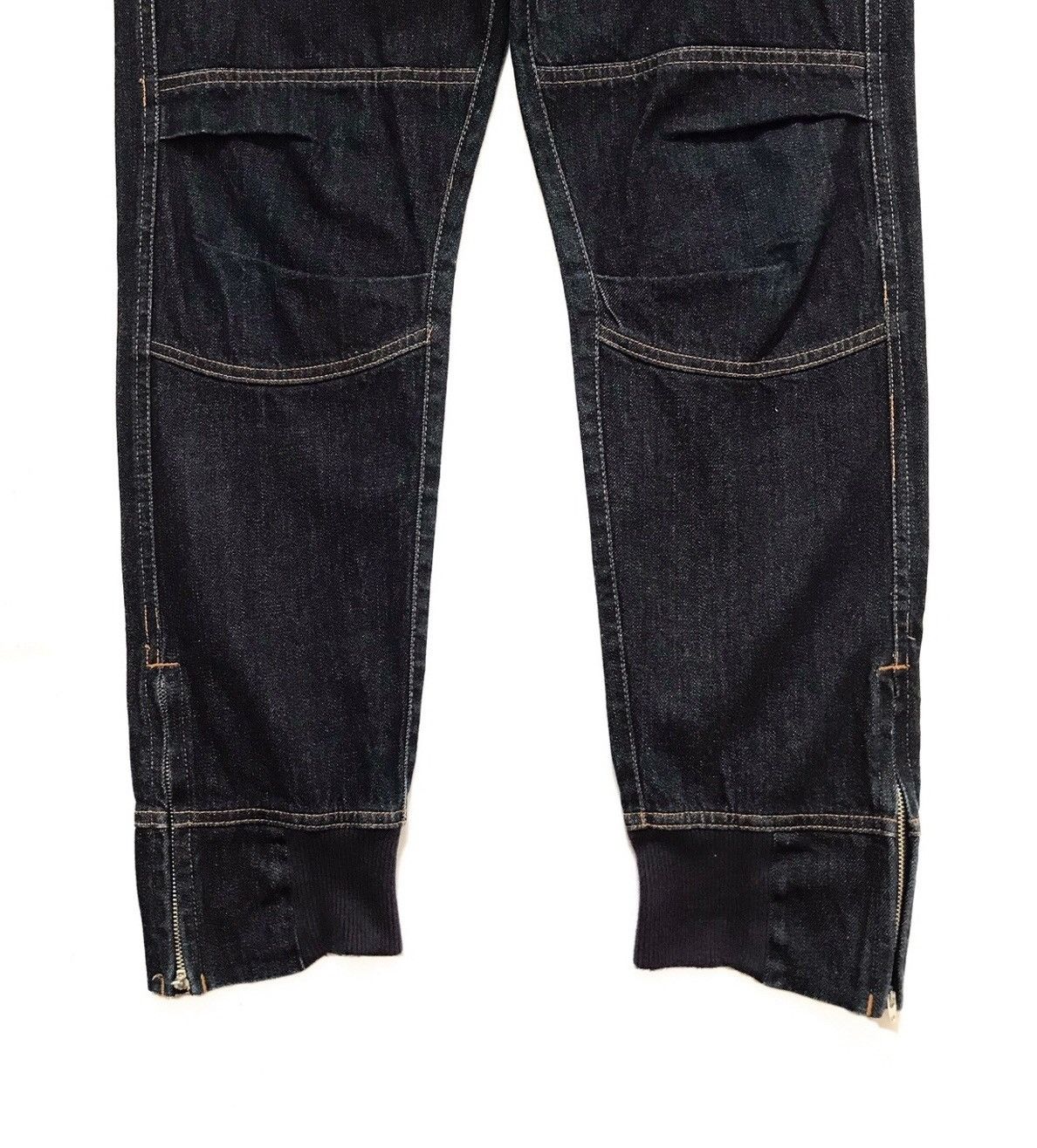 CABANE de ZUCCa CABANE DE ZUCCA ANKLE ZIP JEANS Size US 32 / EU 48 - 3 Thumbnail