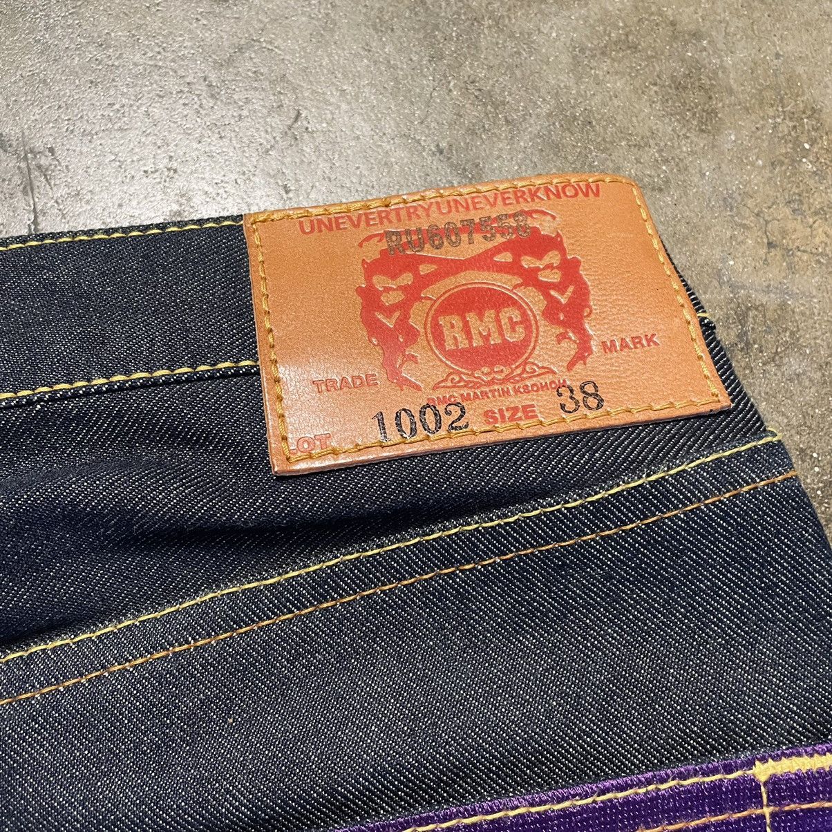 Vintage Red Monkey Company RMC Selvedge Denim Jeans Size US 38 / EU 54 - 4 Thumbnail