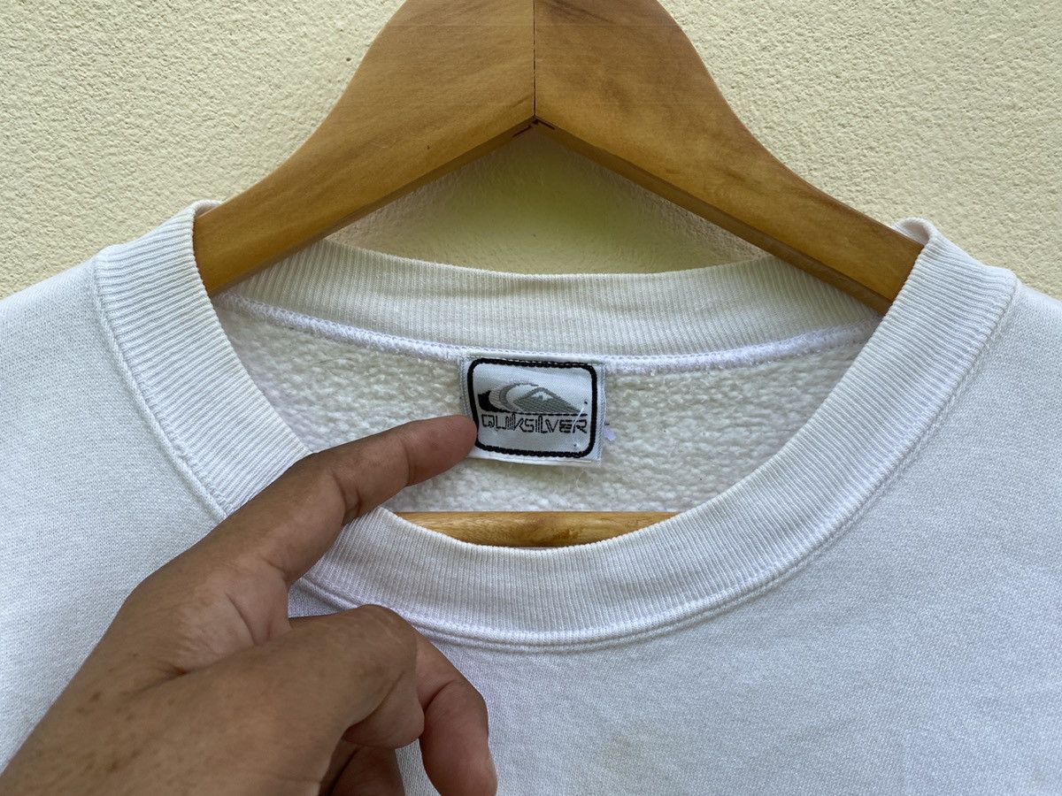 Quiksilver × Vintage Vintage 90s Quiksilver Warpaint Artwork Sweatshirt Size US M / EU 48-50 / 2 - 11 Thumbnail
